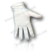 Gants Blancs Lycra Brodés Croix Templier