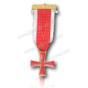 Croix Pectorale Médaille Knight Templar 