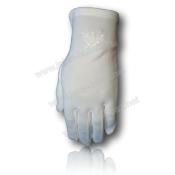 Gants Blancs Équerre Compas "G" Acacia Blanc