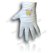 Gants Équerre Compas "G" Dorés Acacia Bleu