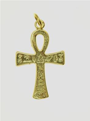 Bijou de cou Croix Ankh hieroglyphe