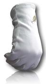 Gants Blancs Lycra Acacia Doré