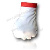 Gants Blancs Bords Rouges CBCS