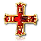 Pin's Maçonnique Croix IVHS