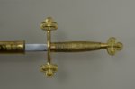 Massonico, spada, pugnale e coltello